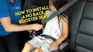 Booster Seats: Properly Installing a No Back Booster Seat