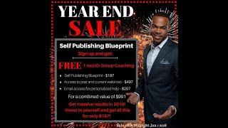 My Self Publishing Blueprint YEAR END SALE