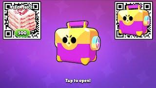 FREE QR CODE BOX!!! 2 WORKING GIFT UPDATE QR CODE 2025 In Brawl Stars