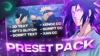 The BEST Alight Motion PRESET PACK! (9K VFX PACK) [Xenoz, Script, Neptun, 6ft3, Xan] XML & Link 