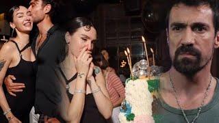 There is no Ibrahim Çelikkol at the birthday Celebration of Hakan Kurtaş, Birce Akalay's lover