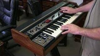 Roland RS-505 Paraphonic Keyboard Synthesizer Demo