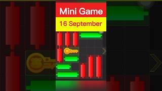 Mini Game Today 16 September Hamster kombat | 16 September MiniGame Hamster | #minigame #shorts