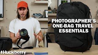 Huckberry Pro Photographer's One-Bag Photo & Travel Essentials