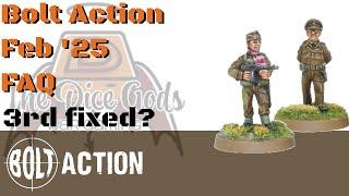 Bolt Action Errata & FAQs - Fixed or f***ed?