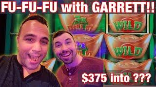 King Jason & Garrett play Fu-Fu-Fu Slot Machine in Reno!! | WINNING Freeplay Session! 