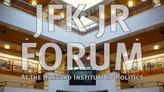 The JFK Jr. Forum at the Harvard Institute of Politics