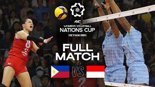 Philippines vs. Indonesia - Pool Play | AVC Women's Nations Cup