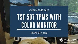 NEW TST 507 Tire Pressure Monitoring System with COLOR Monitor from TechnoRV