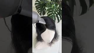 How To Change Hair Topper Parting | How To Flatten Or DePuff Hair Topper #1hairstop #hairextensions