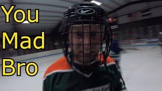 Beer League Hockey Guy Wants To Fight