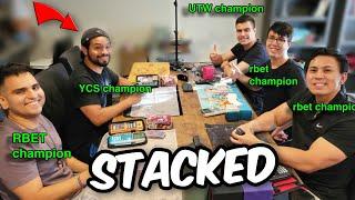 I Invited 5 of the Best Yu-Gi-Oh Players Over to Duel | STACKED Episode 1