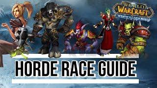 The BEST horde race in WOTLK?