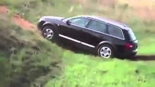 Audi Allroad Quattro 2 7T climbing hill