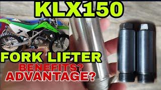 KLX 150 | Fork lifter advantage and benefits | Offroad riding 