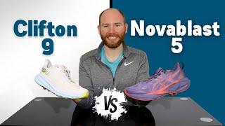 What's the BEST Running Shoe for You Hoka Clifton 9 or Novablast 5?