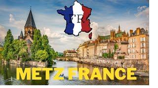 STADT METZ LORRAINE FRANKREICH 4K 