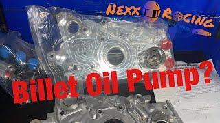 4G63 Porting and Polish & Frontline Fabrication Billet Oil Pump. 7 bolt 2G