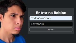 Todos tem Acesso a Essa Conta no Roblox