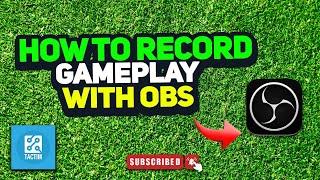 How to record gameplay with obs 2024