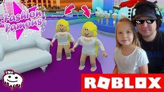 VYHRAJE NEJLEPŠÍ Z NÁS DVOU Fashion Famous | Roblox | Tatínek a Barunka CZ/SK