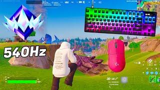 SteelSeries Apex Pro TKL ASMR  Solo Gameplay  Satisfying Keyboard Fortnite 360 FPS 4K