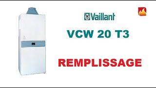 How to restore pressure in your Vaillant vcw 20 T3 boiler?