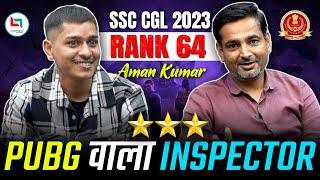 SSC CGL 2023 TOPPER AIR:64 AMAN KUMAR | WITH RAKESH YADAV SIR