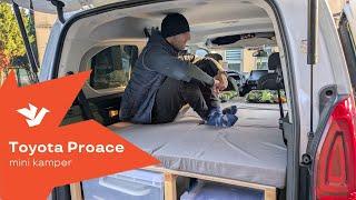 Toyota Proace City Verso Camper-Umbau | Freiheit und Abenteuer auf der Straße erleben