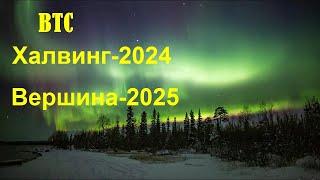 Вершина 2025 и халвинг 2024 года для биткоина = Расчеты = BTC