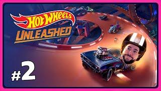 FELIIPERAMA JOGANDO HOT WHEELS UNLEASHED: CORRIDAS EMOCIONANTES! #2 | Lives do feliiperama