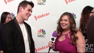 Zach Seabaugh - The Voice Red Carpet - Team Blake Shelton