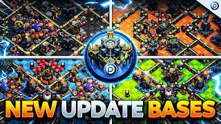 7 NEW TH17 Base Links With CRAFTING STATION MAXIMISED | Clash of Clans Update Bases