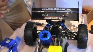 BackDraft 3.5 Unboxing Nitro engine 4WD off road RC Buggy