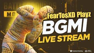 BGMI LIVE After long time | Iphone 14 | FearTosXD Playz