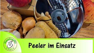 Vorwerk Peeler/ Messerabdeckung plus im Einsatz