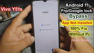 All Vivo Android 11 Frp Unlock | Vivo Y51s v2031 Android 11 Google Account Bypass by Waqas Mobile