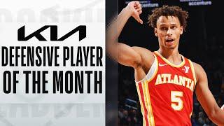 Dyson Daniels Is The Kia NBA Eastern Conference Defensive Player of the Month #KiaDPOTM