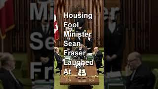 Housing Minister Laughed At #pierrepoilievre #justintrudeau #shorts