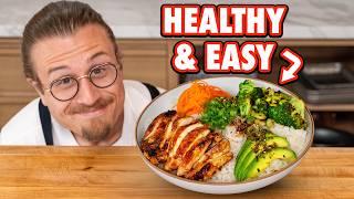 The Easiest Healthy Chicken Bowl At Home