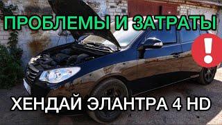 Обзор Hyundai Elantra 4 HD 2010 года 1.6 механика - отзыв владельца