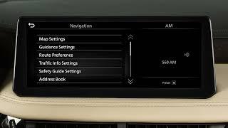 2025 INFINITI QX60 - Navigation Settings (if so equipped)