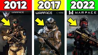 ИСТОРИЯ ВСЕХ ВНЕШНОСТЕЙ WARFACE 2012-2022