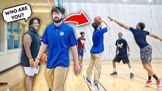 I Went Undercover & Played Basketball At The Gym!