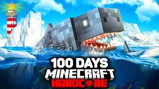 I Survived 100 Days in GREENLAND in Hardcore Minecraft!