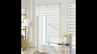 Combi or Zebra Window Blinds, Lento Blackout for Room Darkening