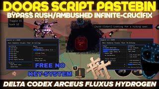 [FLOOR 2️]DOORS Script Pastebin Bypassed Rush/Ambushed God-Mod ESP All Free No Key's