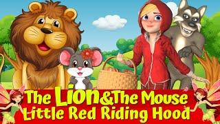 The Lion and The Mouse I  Little Red Riding Hood and the Big Bad Wolf I Animated Fairytales 