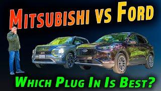 2024 Mitsubishi Outlander PHEV vs Ford Escape PHEV | Plug In Hybrid Faceoff