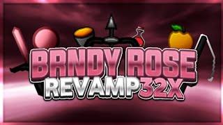 Brndy Rose Revamp [128x] MCPE PvP Texture Pack (FPS Friendly)